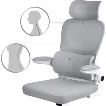 Otočná kancelářská židle Sofotel šedá