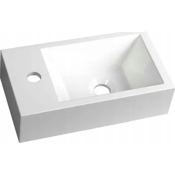 Umyvadlo Umyvadlo nástěnné obdélníkové SAPHO bílé