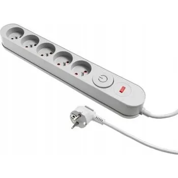 Přepěťová ochrana Přepěťová ochrana Plastrol 1,5 m 5 zásuvek