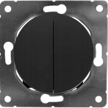 vypínač Schodišťový vypínač pod omítku Electromalt černý OVA1009B