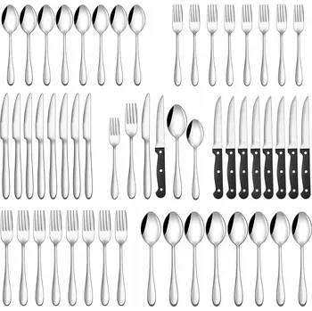Příbor Terlulu Sada Příborů 36 Kusů Nerezová Ocel pro 6 Osob