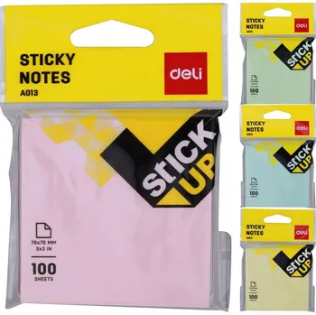 Samolepící bloček Samolepicí bločky Deli 100 listů