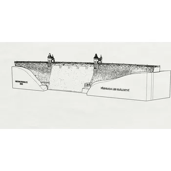 3D puzzle Open-Tech 3D model - Přehrada Les Království 3D Modely - Velikosti: L