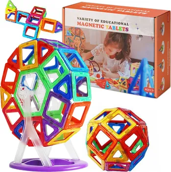 ostatní stavebnice Stavebnice Stavební Kostky pro Děti Velké Vzdělávací 118 Dílků Dárek