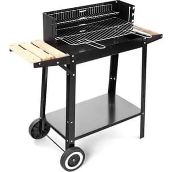 Zahradní gril Gril na dřevěné uhlí Happy Green 46 x 6 cm