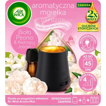 Osvěžovač vzduchu Air Wick Osvěžovač Vzduchu Mgiełka Sada Bílá Pivoňka Kvetoucí Jasmín