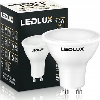 Žárovka LED žárovka Ledlux studená bílá GU10 7,5W 670 lm