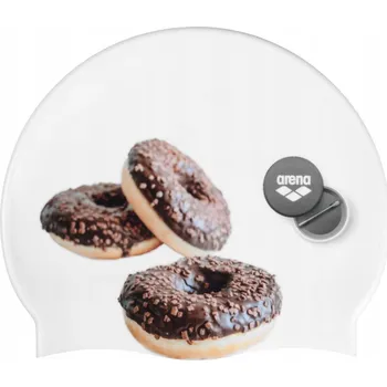 Plavecká čepice Plavecká čepice pro dospělé Silikonová Arena bílá