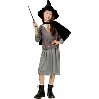 Karnevalový kostým Dětský Kostým "Čarodějnice v klobouku", Godan, vel 130-140 cm