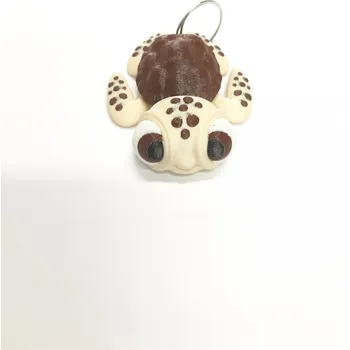 přívěsek na klíče želva petG Barva: hnědo-béžová, Velikost: Přívěsek malý