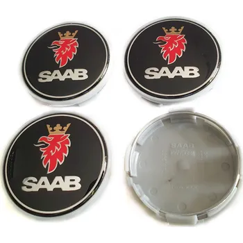 Středová krytka kola Kryt kola Saab 62 mm, Víčko SAAB ZNACZKI KOŁPACZKI