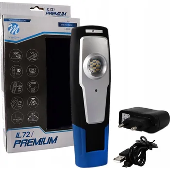 Inspekční dílenská lampa M-TECH 10SMD 1HP LED