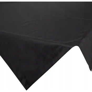 ubrus Ubrus Eurofirany čtvercový černý 85x85 cm