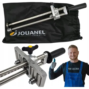 Ruční ohýbačka plechu Bender s rovnou hlavou, 4 vodicí kladky, 350 mm JOUANEL