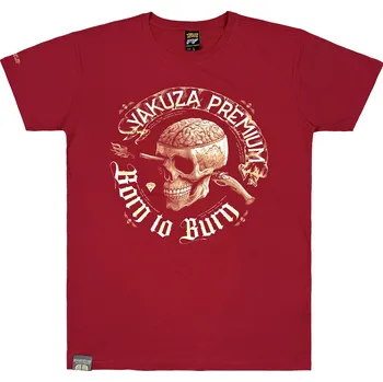 Pánská móda YAKUZA 4006 Tričko červené - 2XL