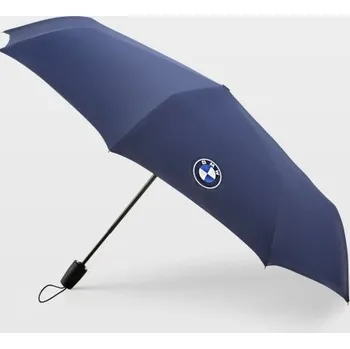 BMW manuální skládací deštník s pouzdrem, vícebarevný