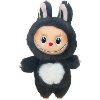 plyšák Labubu The Monsters s křídly 50 cm černý