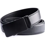 Kožený opasek model 13 černý 125 cm