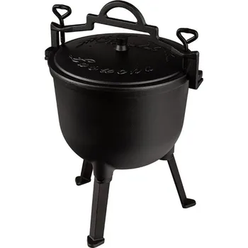 Outdoor vaření Litinový kotlík 10 l - MAR-POL