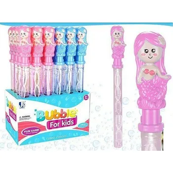 Bublifuk Velký bublifuk Mořská víla 40 cm Fialová