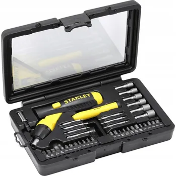 Šroubovák Sada šroubováků Stanley 38 dílů s kufříkem a výměnnými hroty