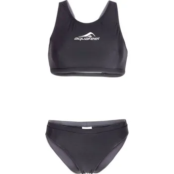 Dívčí plavky Dívčí plavky Aquafeel Racerback Girls Black 24