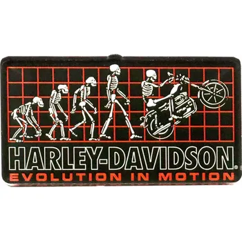 autokoberec Harley-Davidson magnet Evolution In Motion 3" - černo-oranžový