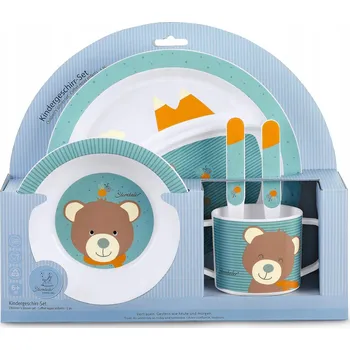 Talíř STERNTALER Sada Nádobí Pro Miminka 6m+ Talíř Miska Hrnek