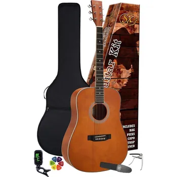 Kytara SX SD104KBR Brown Akustická kytara