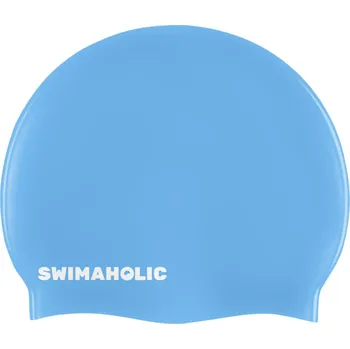 Dětská plavecká čepice Swimaholic Classic Cap Junior Světle modrá