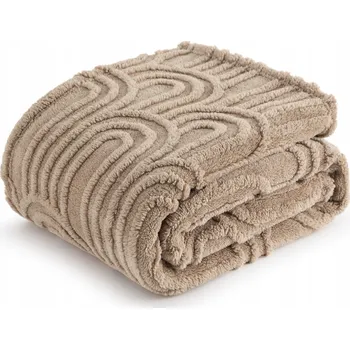 deka Deka Bedsure polyester 150 cm x 200 cm hnědá