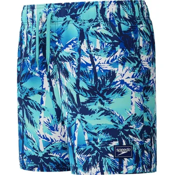 Chlapecké kraťasy Speedo Digital Print 13 Watershorts Junior Navy 140cm