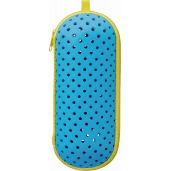 Plavecké brýle Pouzdro na plavecké brýle Swans Soft Goggle Case SA-141 Medium Modro/žlutá