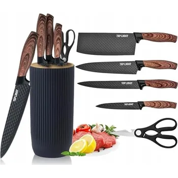 BVI BOOMERVIVI Sada kuchyňských nožů 6 dílná protiskluzová