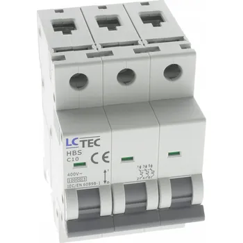 Jistič LC jistič HBS 3P 3M 3F C 10A 10kA