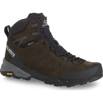 Pánská treková obuv Dolomite outdoorová obuv Crodarossa Leather High GTX 2026 Tmavě červená 7.5 UK Pánské