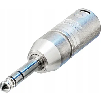 Audio kabel Adaptér Neutrik NA3MP XLR M - JACK TRS