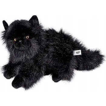 plyšák Smily Play Plyšák Kočka černá ležící 85135