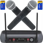 Bezdrátový mikrofon Blow pro karaoke, kardioidní, 2 ks, dosah 50 m