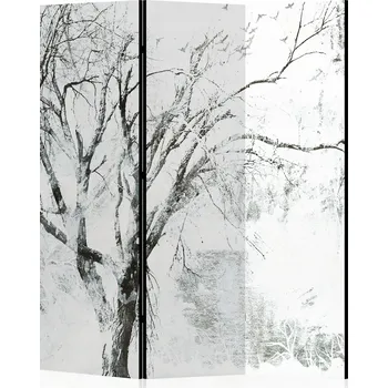 Paraván Dekorační paraván jednostranný, zástěna, dělící stěna 225x172 cm, přírodní Boho styl