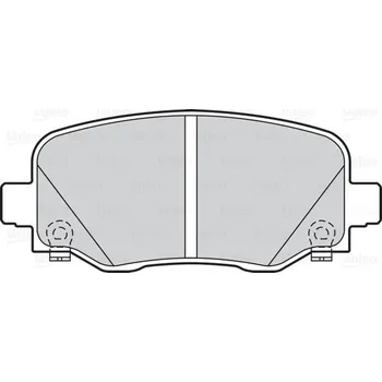 Brzdová destička Sada brzdových destiček, kotoučová brzda VALEO 302202