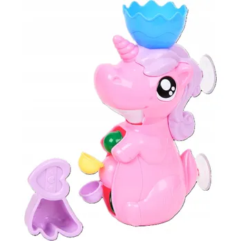 Hračka pro nejmenší Jednorožec do koupele - mlýnek 29 x 20 cm