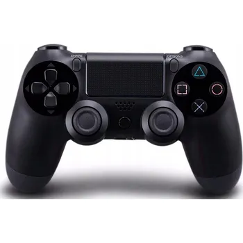 Gamepad Bezdrátový ovladač kabelový ovladač pro PS4 Sony, černý