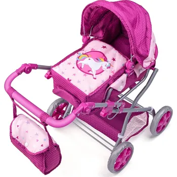 Kočárek pro panenku Hluboký kočárek pro panenky Woody