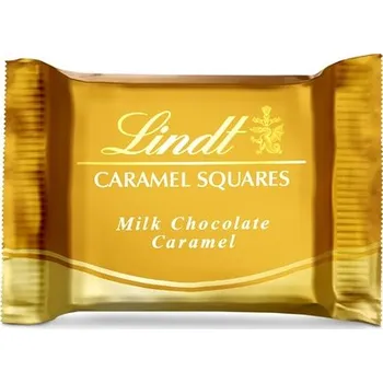 Čokoláda Lindt Pralinky Squares Karamel vážená 100g