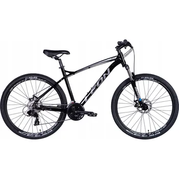 Horské kolo Horské kolo MTB Leon XC 100 DD, rám 19 palců, kola 27,5", černé