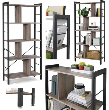 Knihovna Regál Vasagle 74 cm x 154,5 cm x 30 cm černý