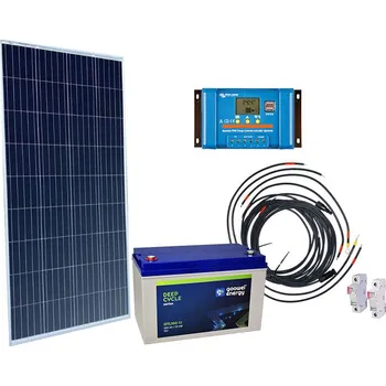 solární set Solární sestava Victron Energy 175Wp, baterie Goowei Energy 100Ah