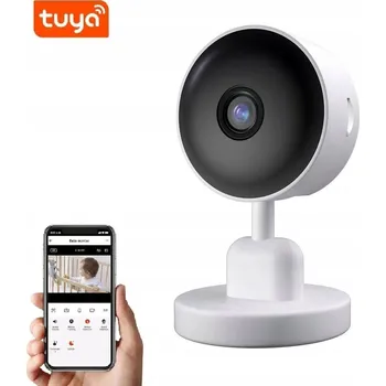 IP kamera MINI VNITŘNÍ CHYTRÁ KAMERA ELEKTRONICKÁ CHŮVIČKA BABY MONITOR TUYA SMART WiFi 3MPX