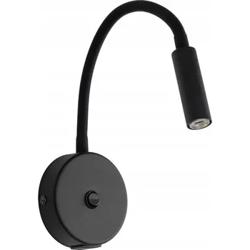 Bodové svítidlo TK-Lighting LAGOS BLACK ČERNÁ nástěnná lampa s USB